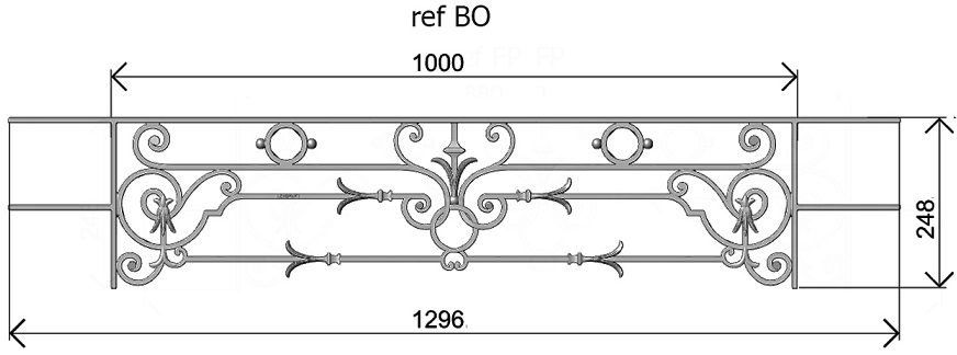 Barre d'appoggio BO